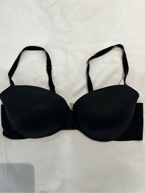 Victoria's Secret Incredible Lined Balconette Bra 38D Black Everyday T-Shirt Bra